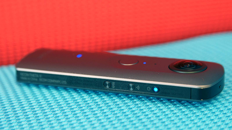 If you want more control over camera settings, all you have to do is pair the Theta V to your phone using Ricoh’s free app.